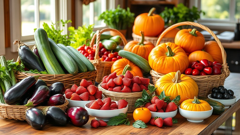 reading seasonal produce calendars