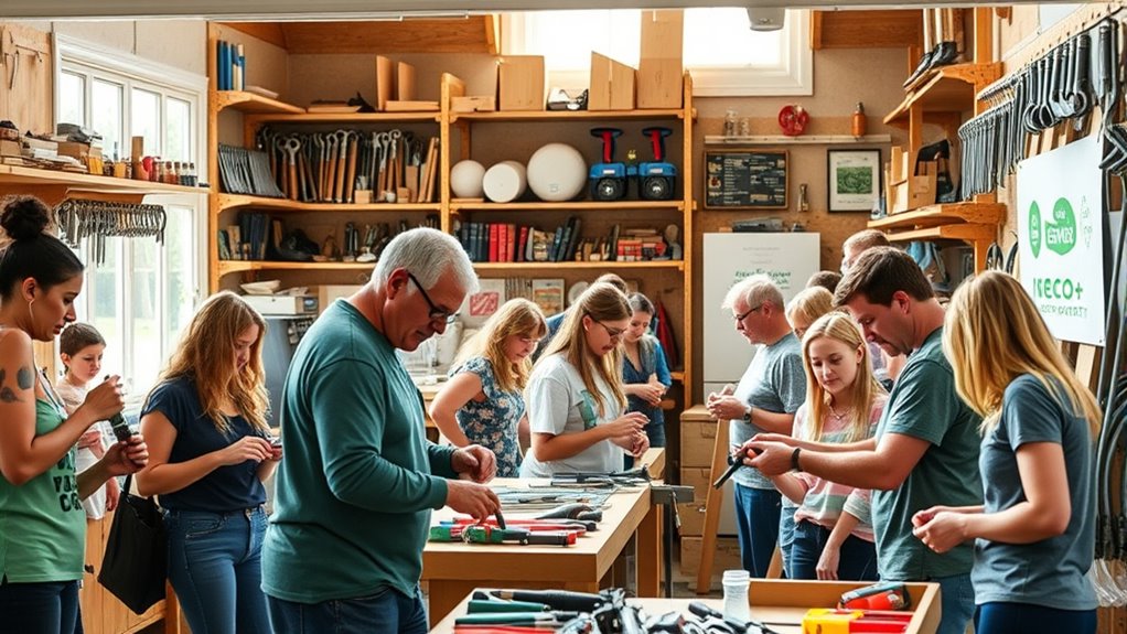 reduce waste through sharing