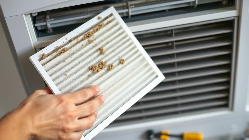 regularly replace air filters
