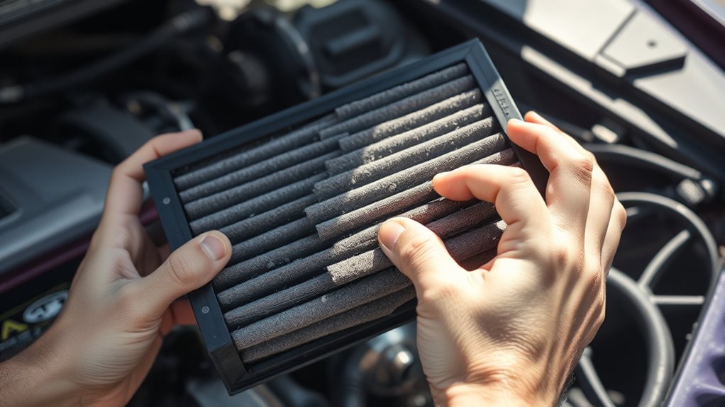 replace air filter regularly