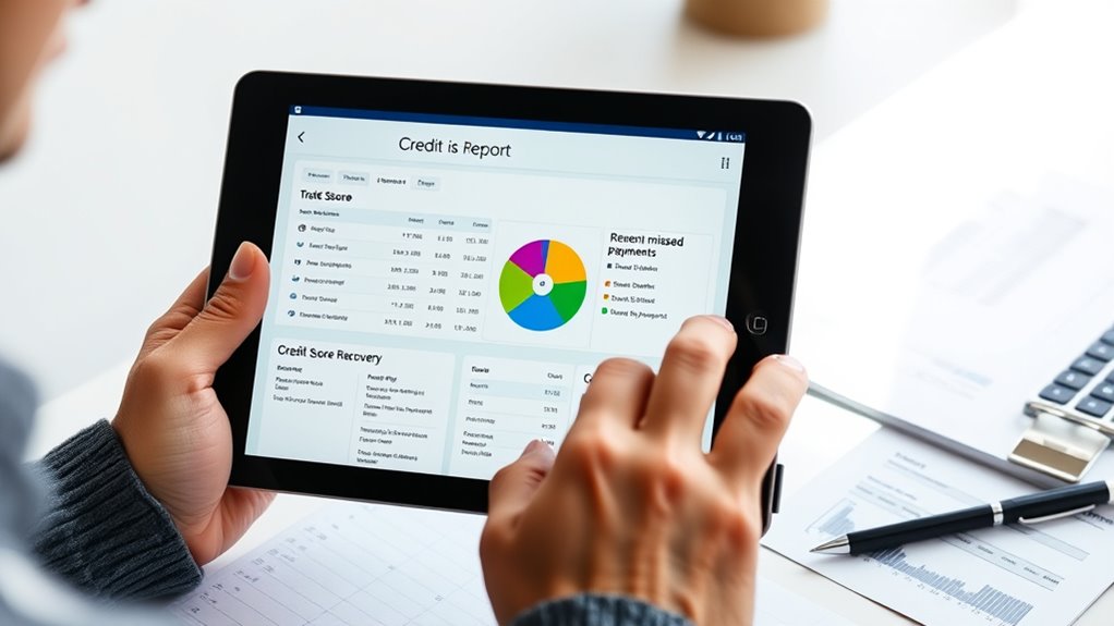 review credit report thoroughly