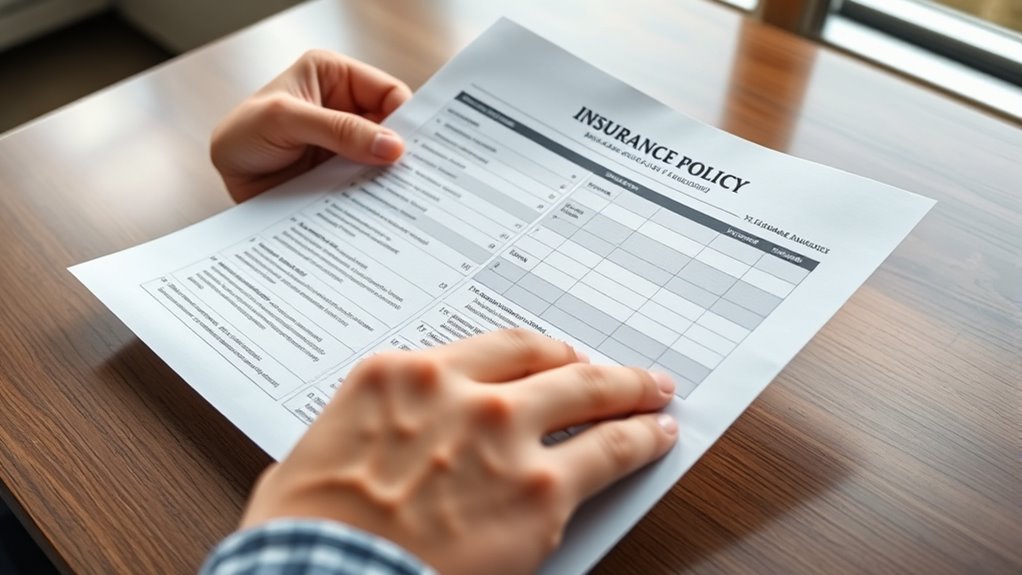 review deductibles and premiums