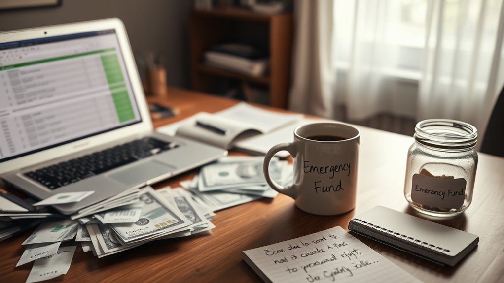 save for emergencies consistently