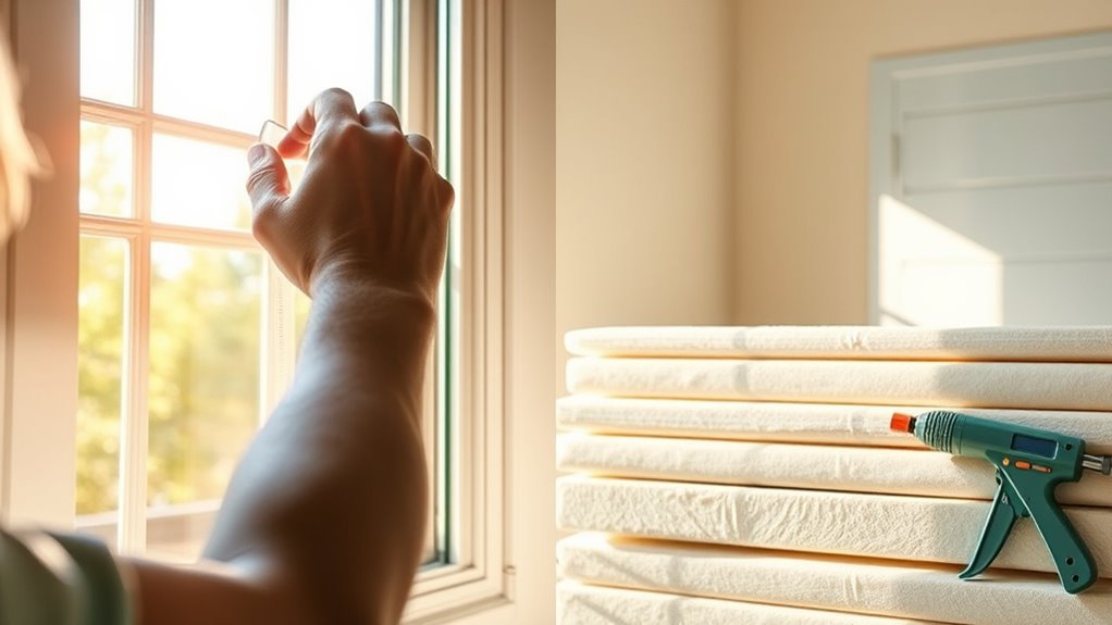 seal leaks insulate save energy