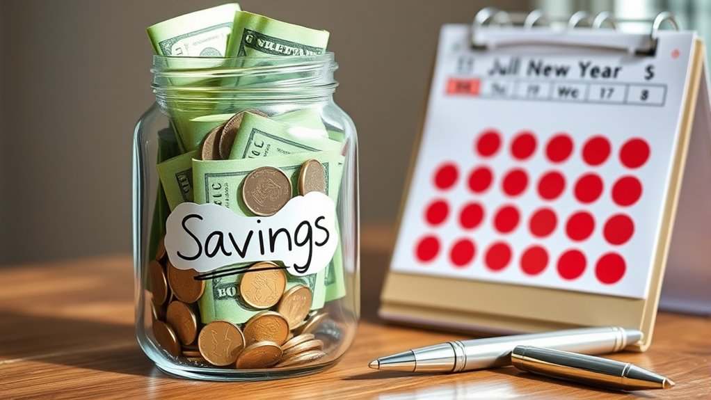 set achievable savings goals