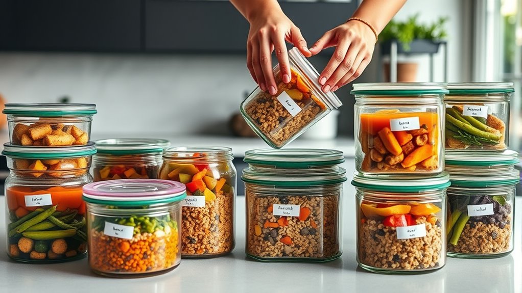 smart meal planning and storage