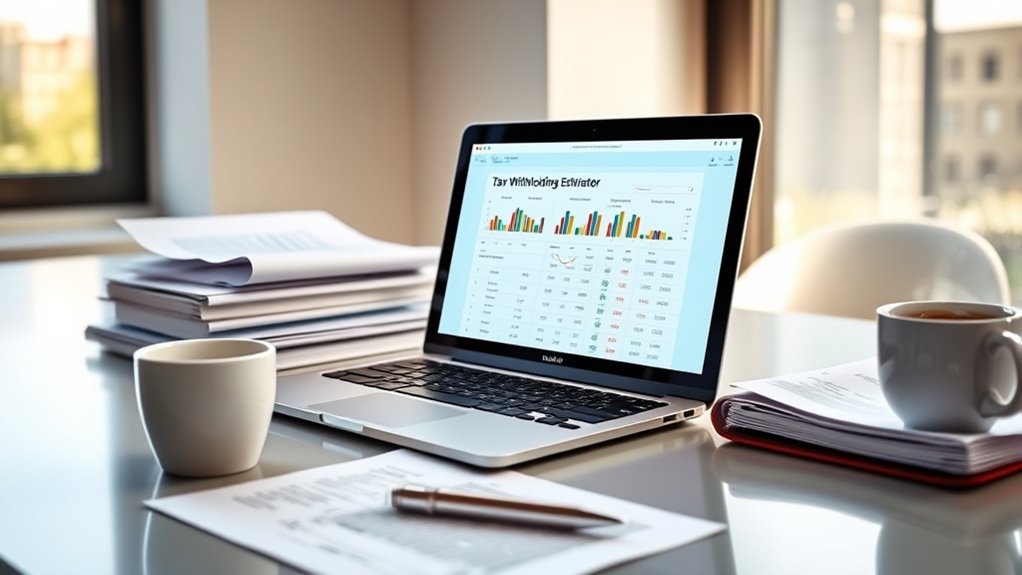 tax withholding estimator steps