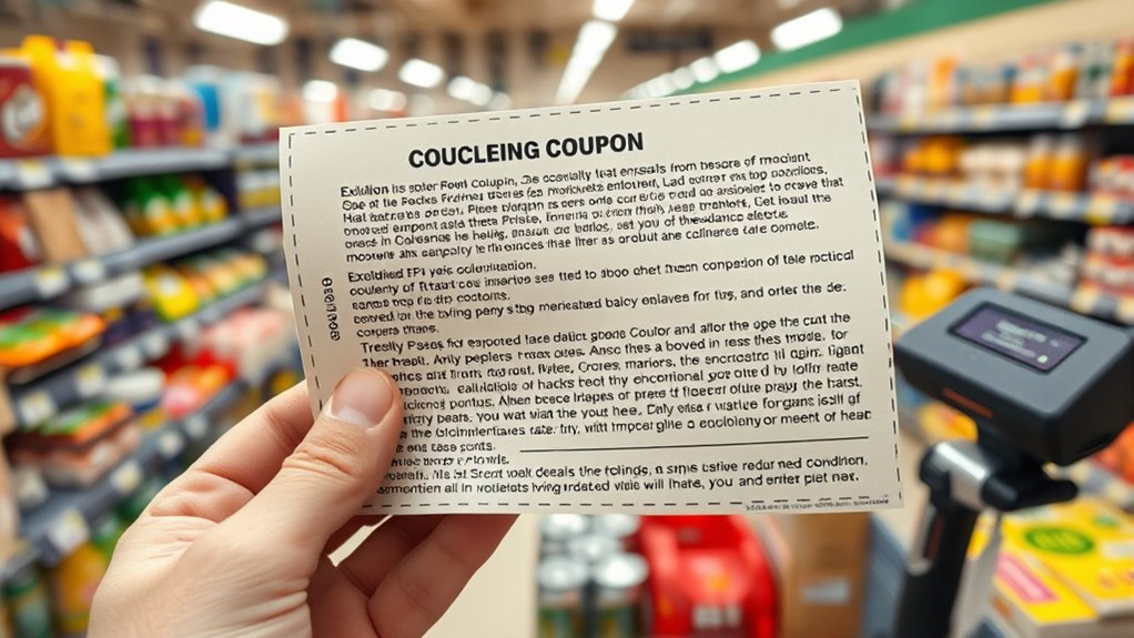 understanding coupon terms clearly