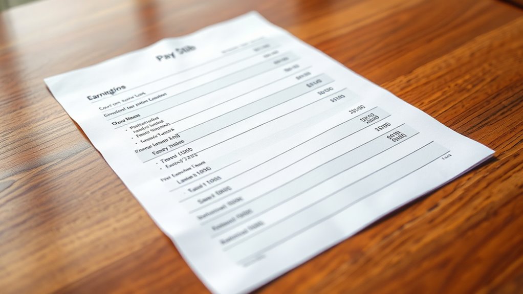 understanding pay stub details