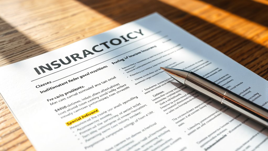 understanding policy exclusions and provisions