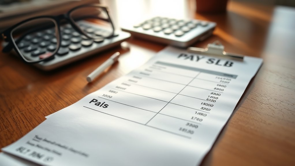 use pay stub for budgeting