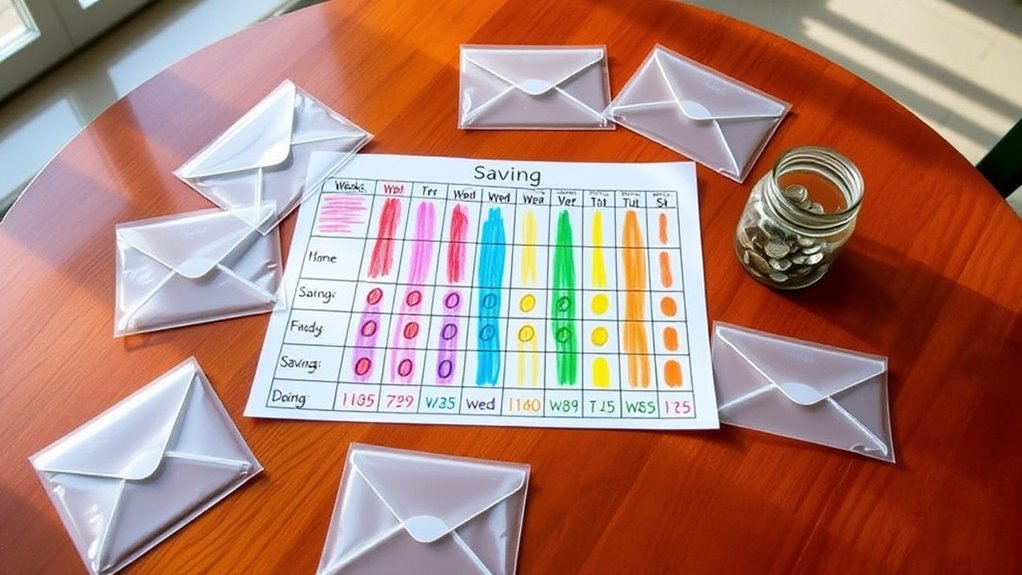 visual savings progress method