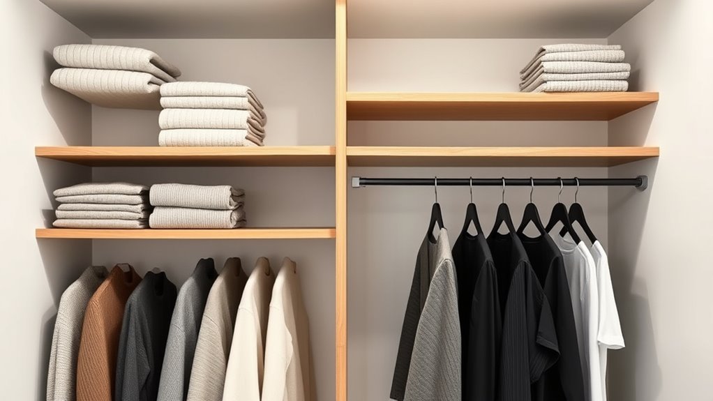 wardrobe inventory and sorting