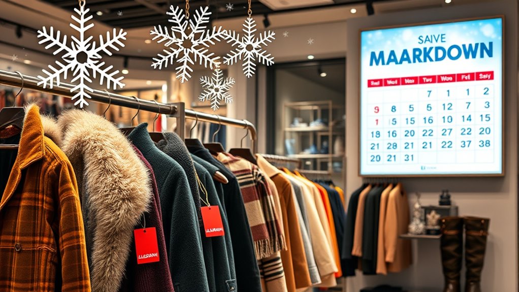 winter clothing clearance sales