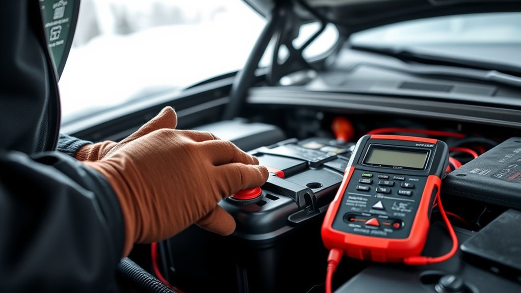 winter vehicle battery maintenance
