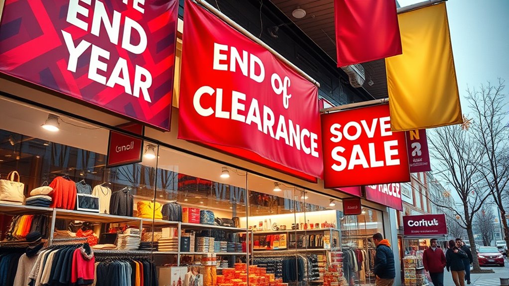year end sale schedule