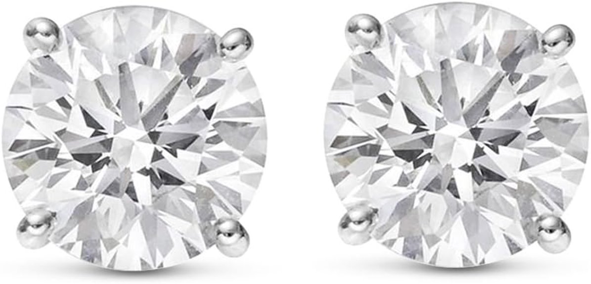 1 12 carat igi certified earrings