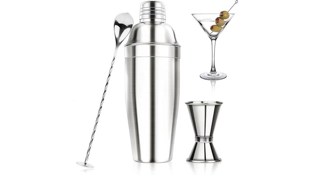 24 ounce cocktail shaker set