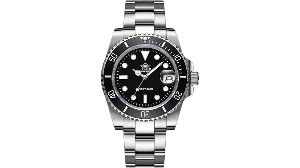 41mm dive watch waterproof