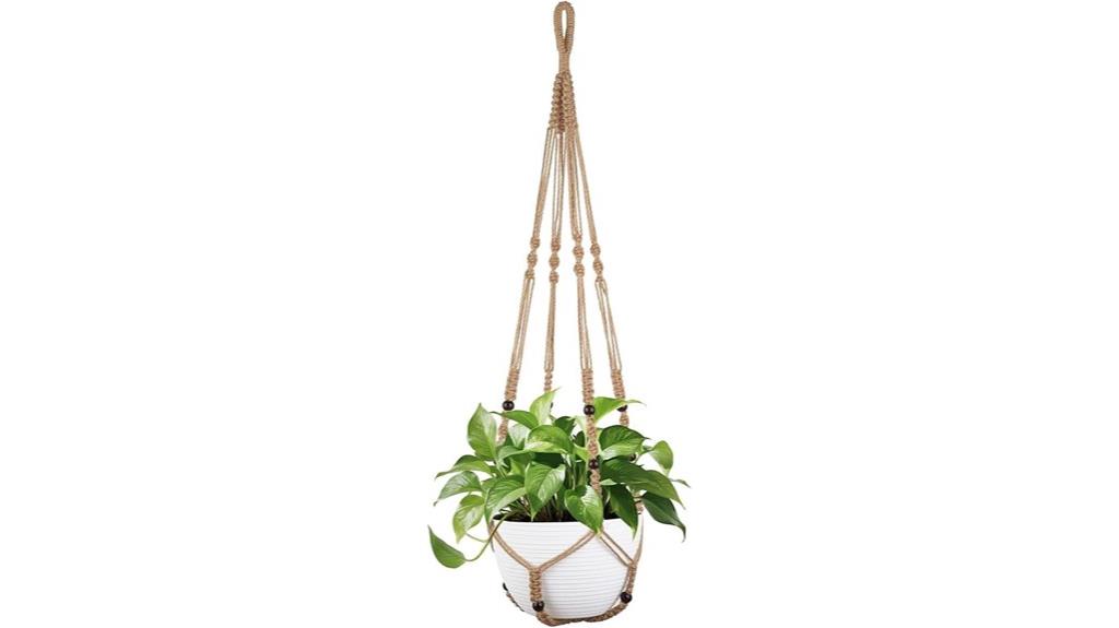 43 inch macrame hanger