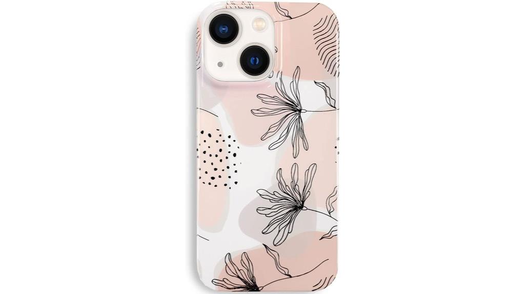 abstract floral iphone case