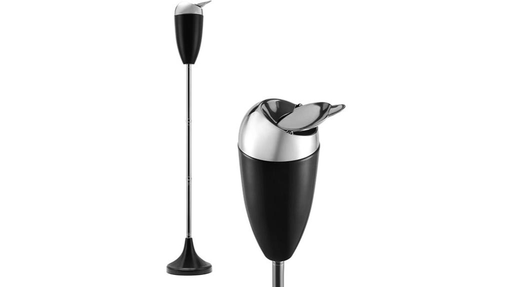 adjustable outdoor ashtray lid