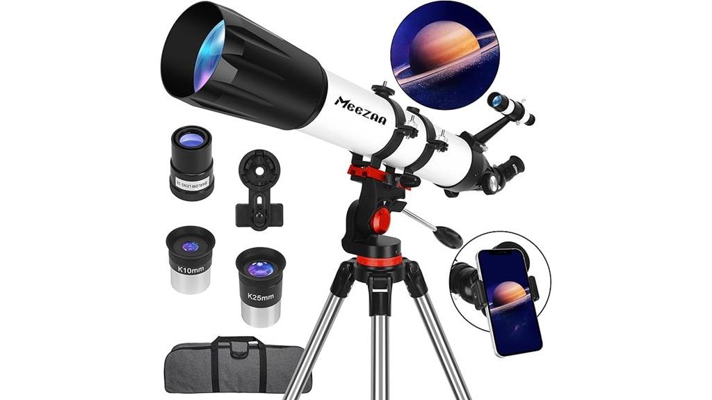 adult high powered refractor telescope