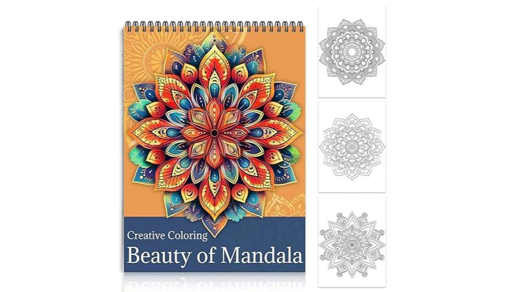adult mandala coloring book