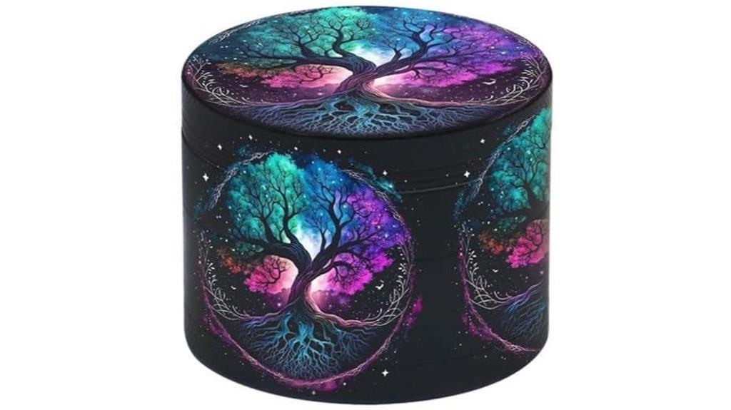aluminum tree of life grinder