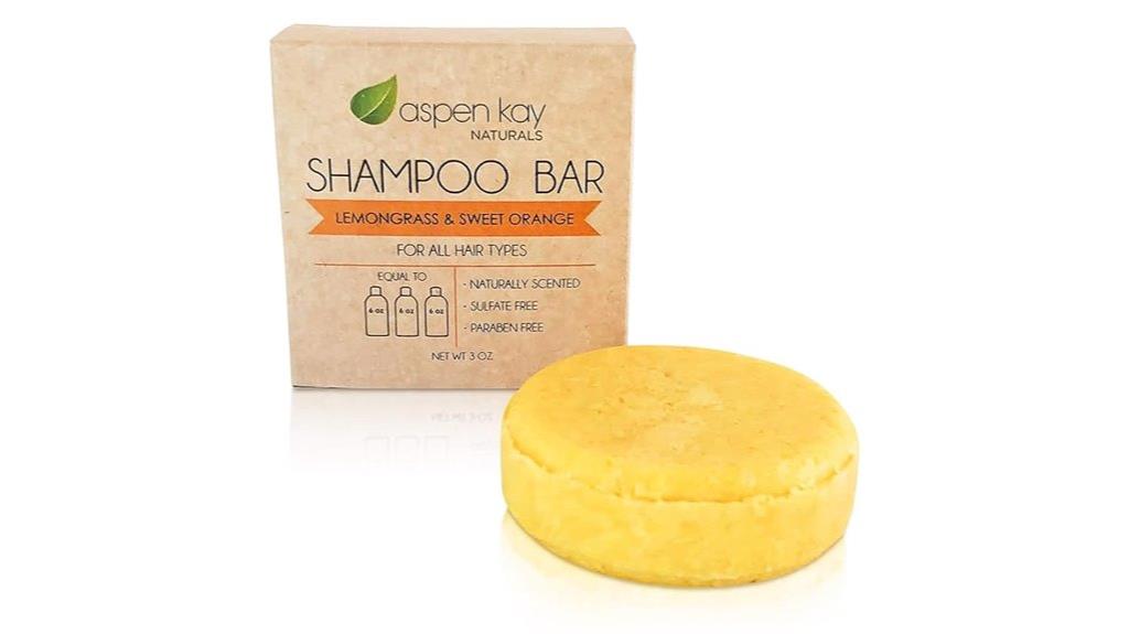 argan oil shampoo bar