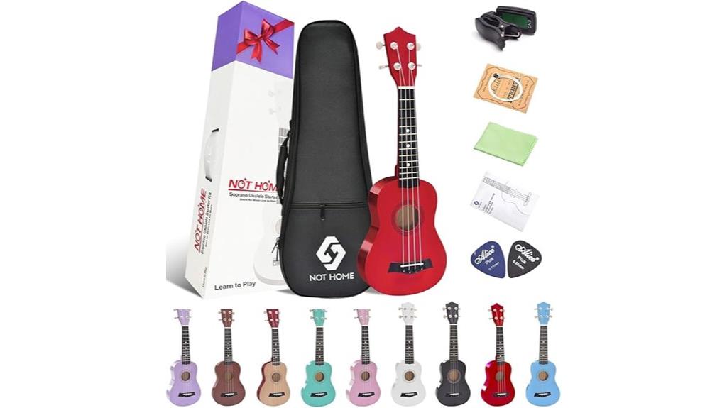 beginner soprano ukulele pack