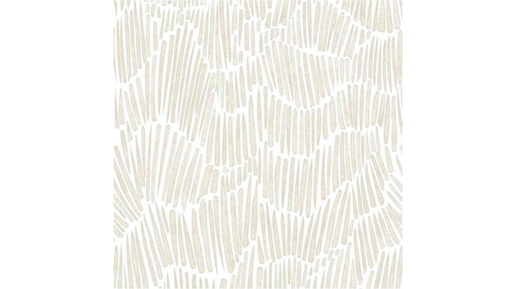 beige striped peel and stick