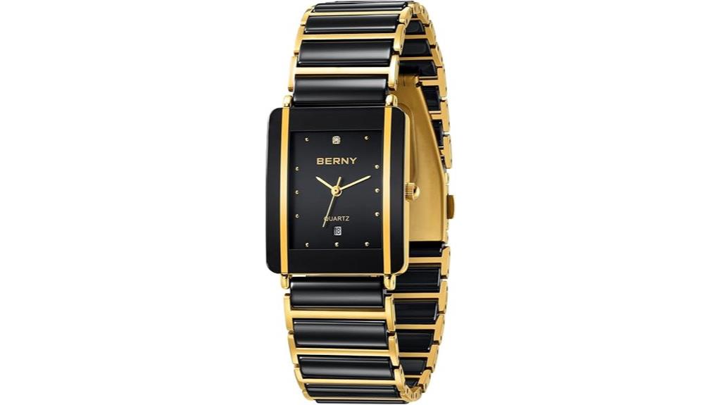 berny men s ceramic watch