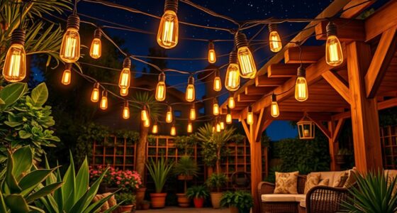 best boho garden lighting