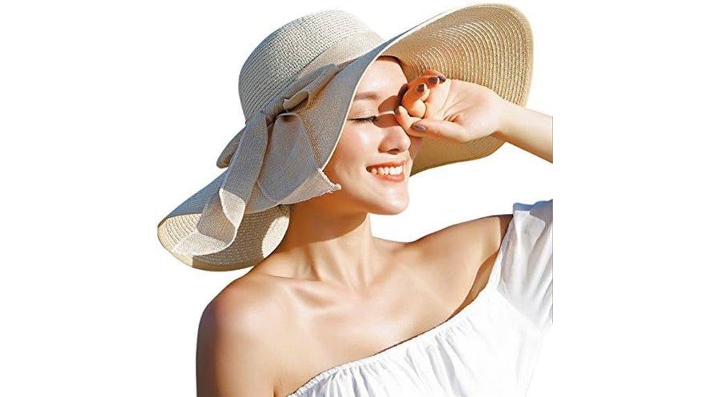 big bowknot sun hat