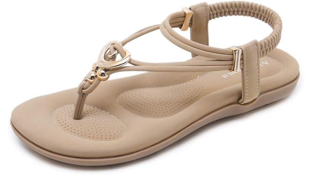 bohemian beaded summer sandals