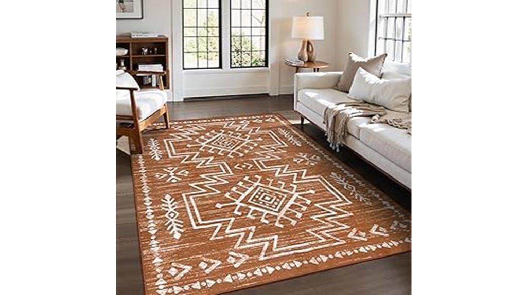 boho 5x7 living room rugs