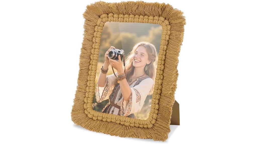 boho 5x7 picture frame