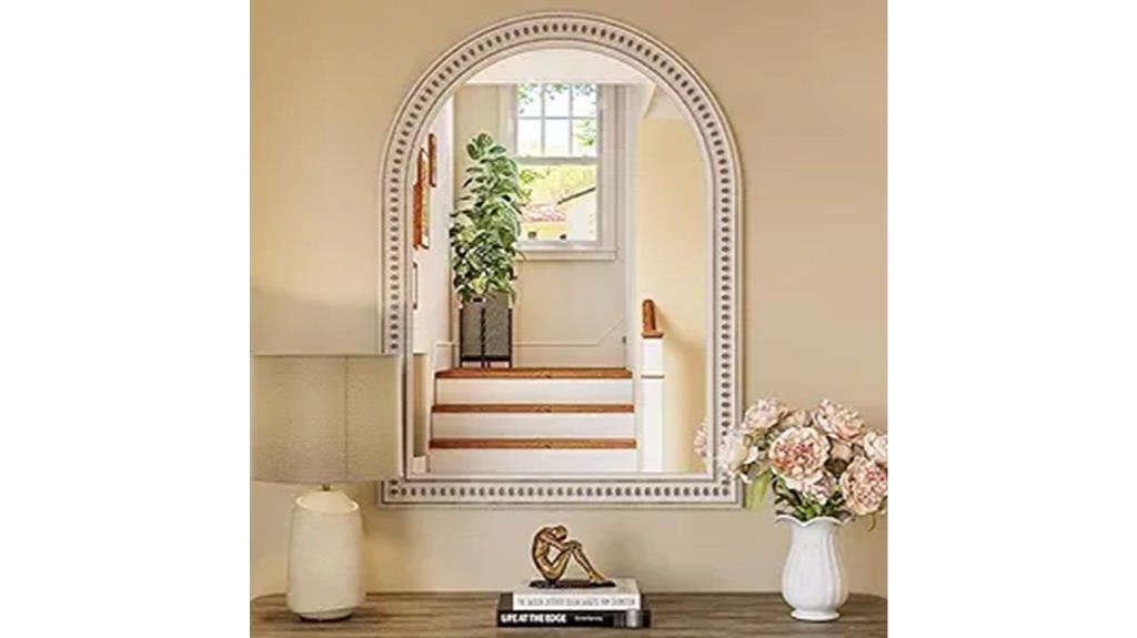 boho arched farmhouse mirror