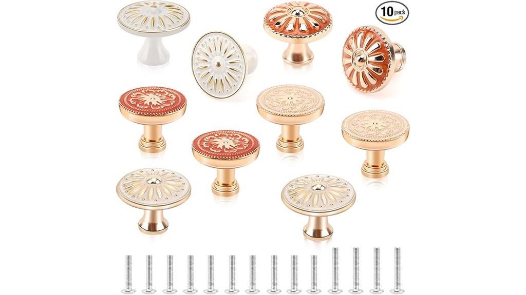 boho cabinet hardware set