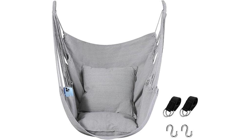 boho hammock rope swing