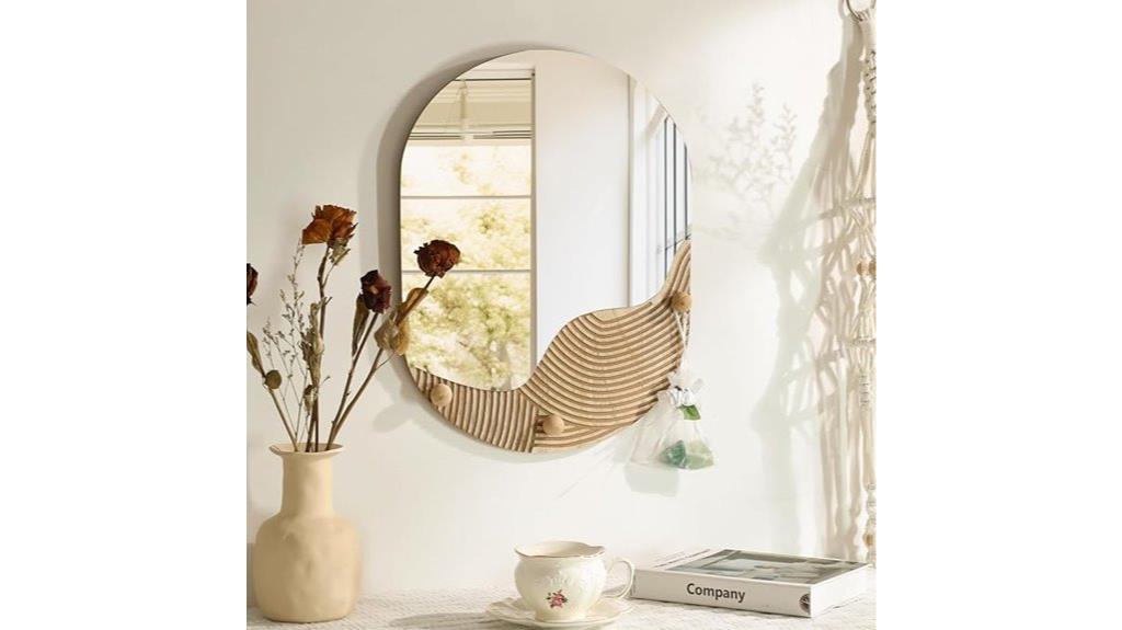 boho mirror wall decor