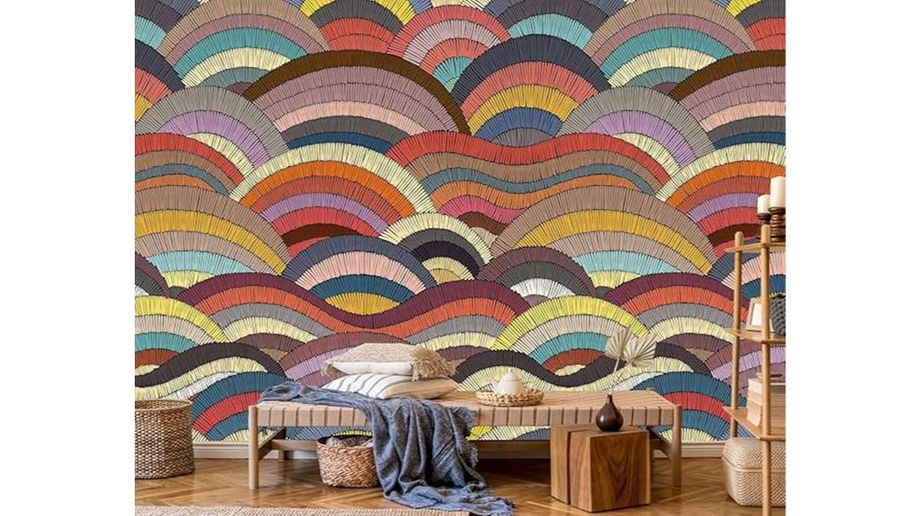 boho mural wallpaper