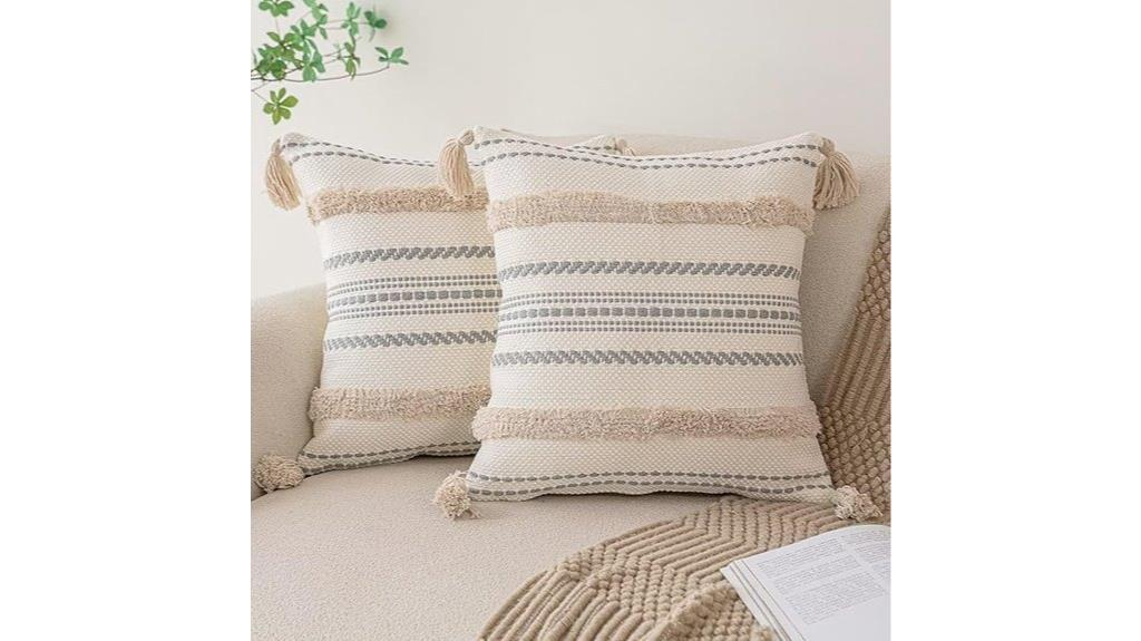 boho pillow cover set