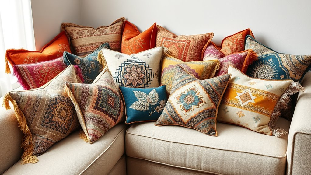 boho pillow covers list