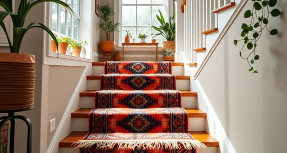 boho stair runner rugs