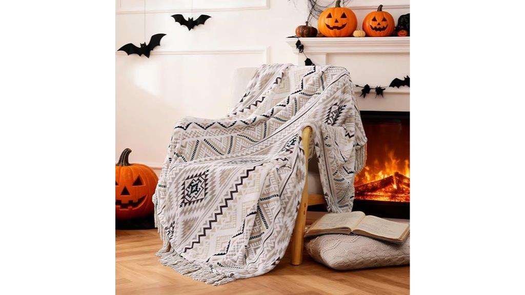 boho style blanket 50x60