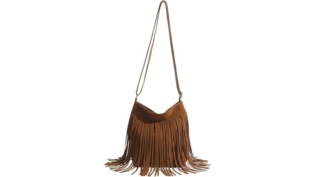 boho tassel shoulder bag
