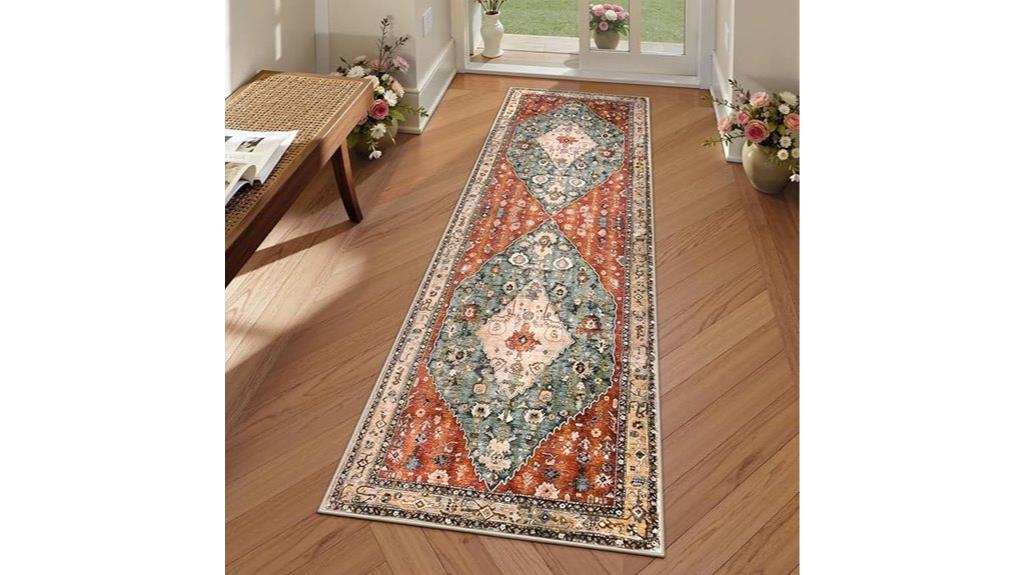 boho tribal washable runners