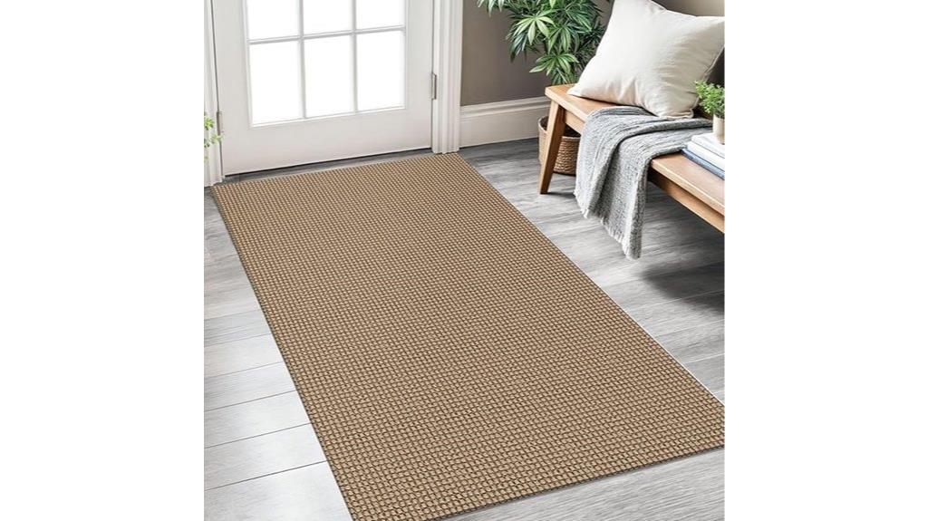 boho washable entry rug